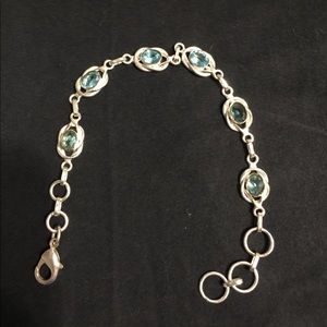 Sterling Silver Blue Topaz bracelet